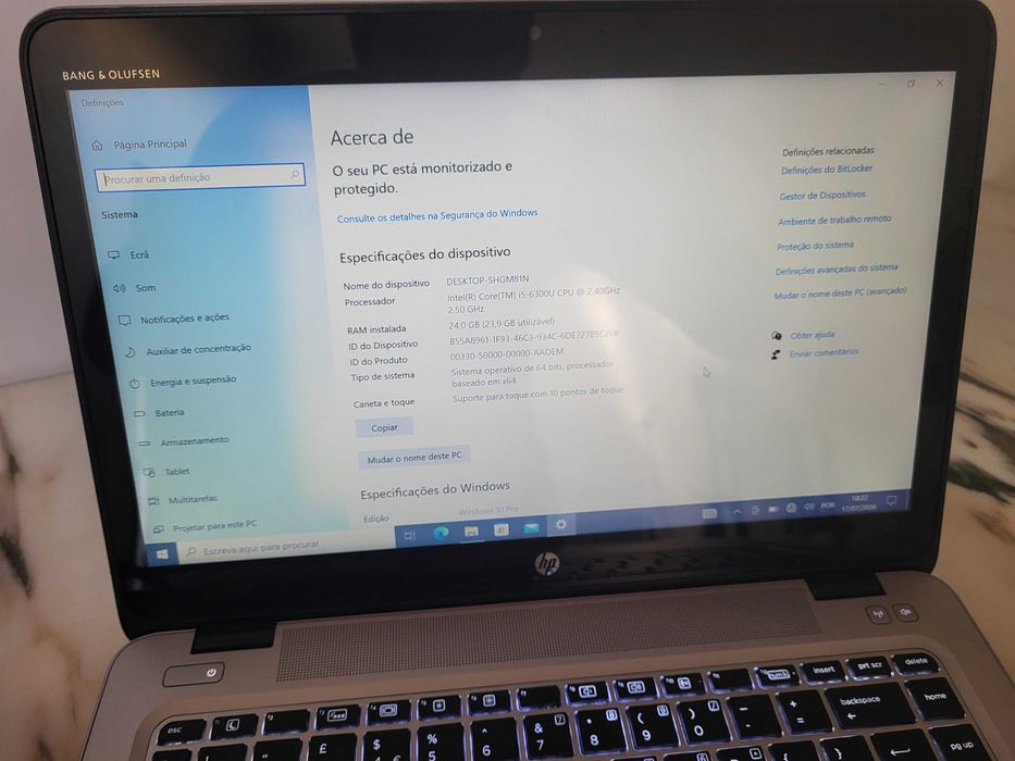 Portatil hp 840 g3 i5 24 gb ram