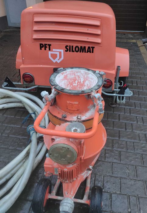 Silomat PFT c140  d140 c100 agregat C100 D140, przyczepa rejestracja