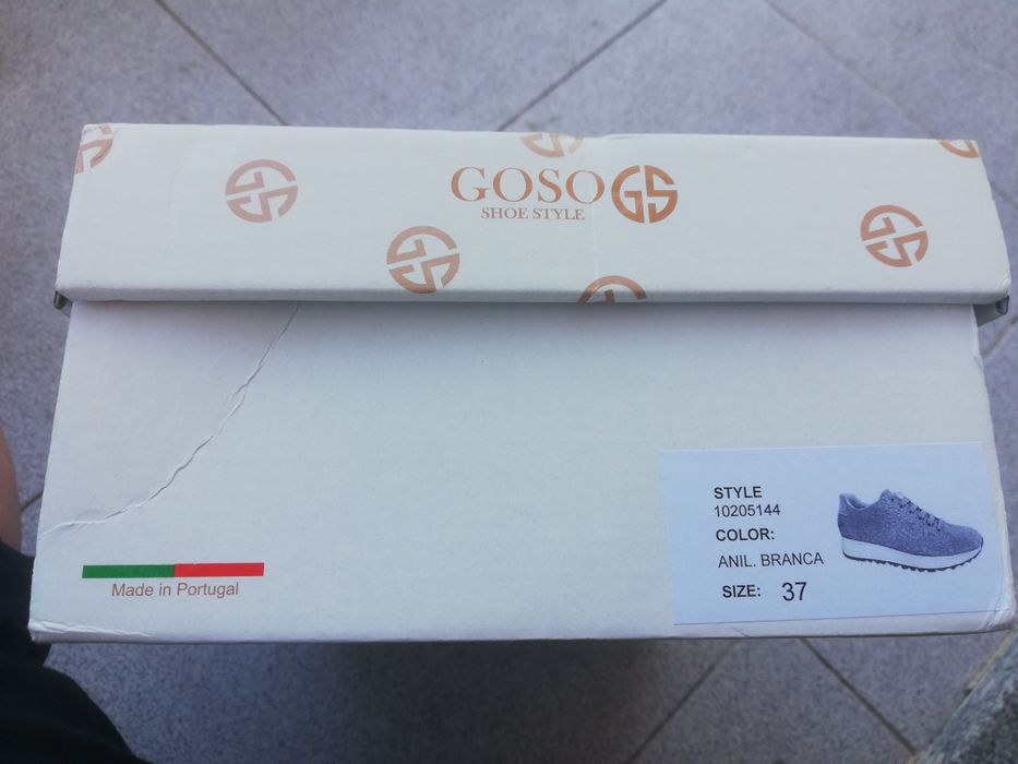 Ténis Brancos, Goso shoe style