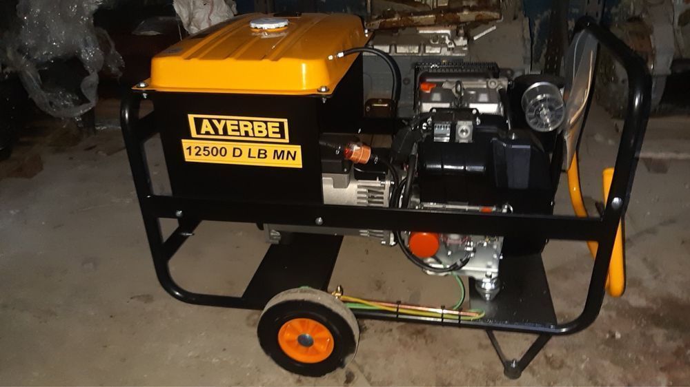 генератор дизель LOMBARDINI 12,5кВа/230В электростанция Ayerbe Испания