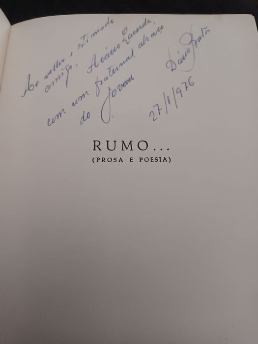 De Dário Bastos prosa e poesia 1975