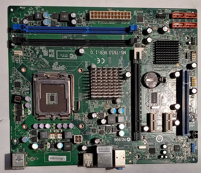 Материнская плата MSI MS-7653 ver 1.0 G41 DDR3 775