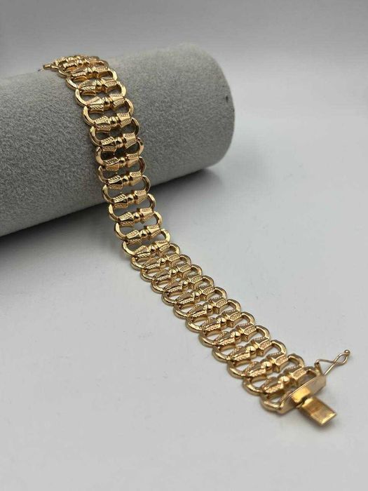 Bransoletka złota 14K 18,21g