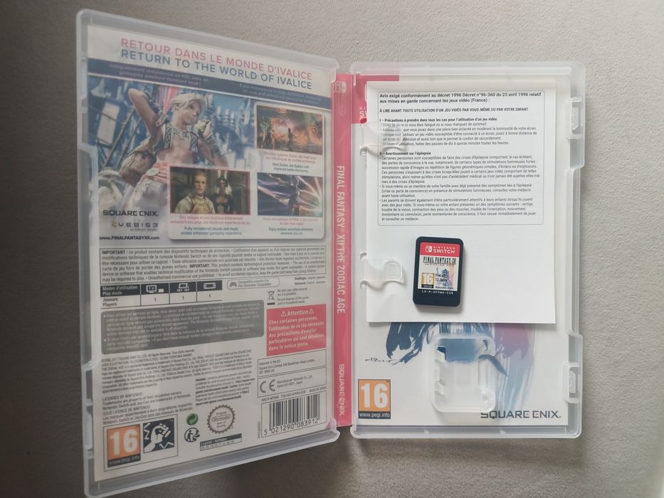 Final Fantasy XII Zodiac Age Nintendo Switch