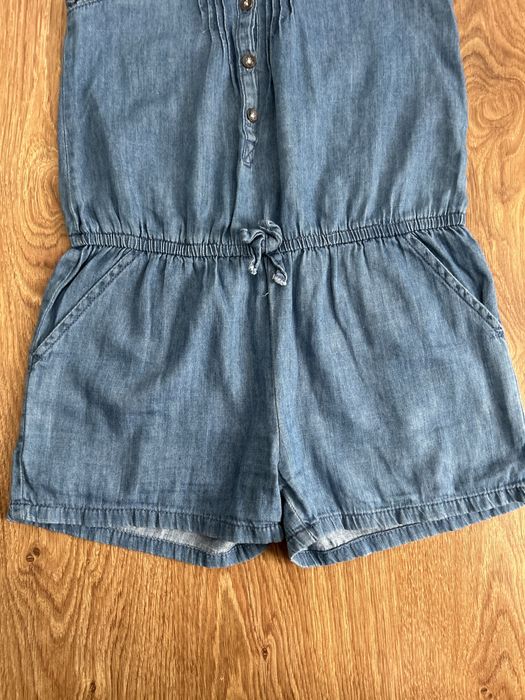 Kombinezon Jeansowy dla dziewczynki Rozmiar 128/134