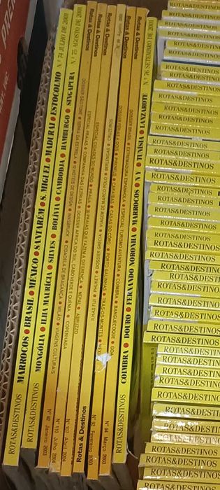 Rotas & Destinos, lote de 75 revistas