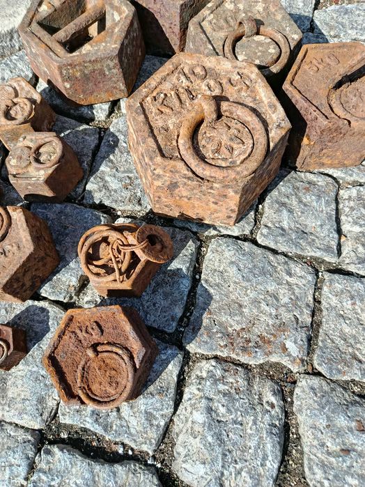 Pesos Antigos Centenários 10 kg 5 kg e vários etc...