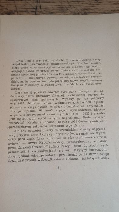 Kordian i cham. Leon Kruczkowski