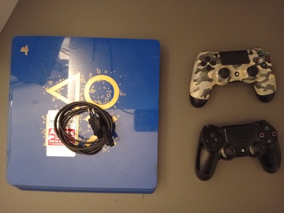 PS4 Slim Azul Edição Limitada