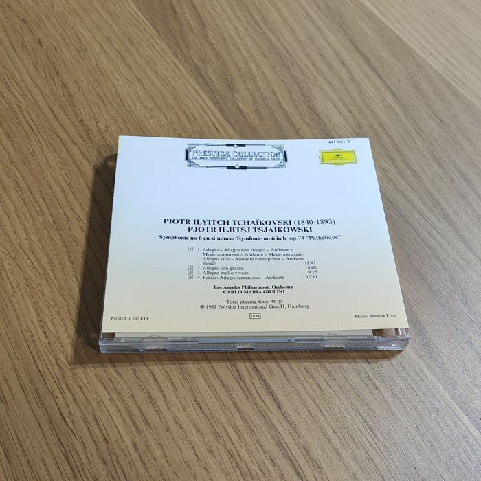 Prestige Collection Tchaikovsky Symphony No.6 Pathétique