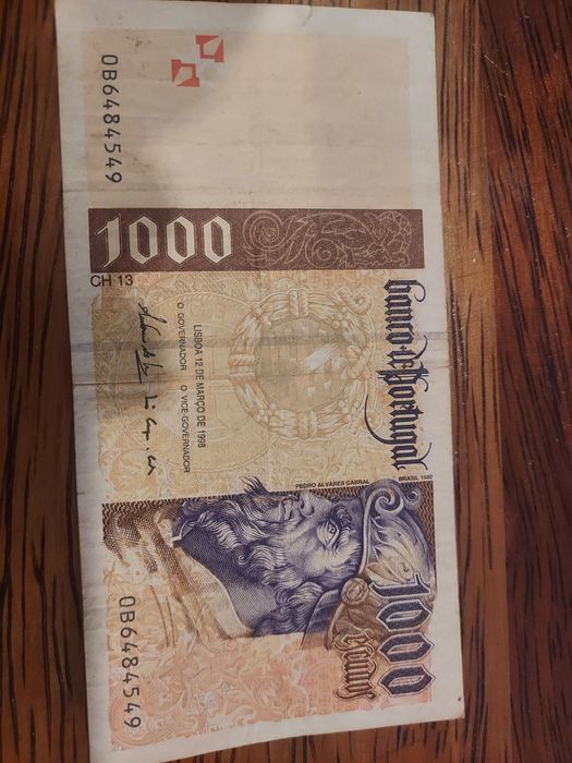 Nota de 1000 escudos