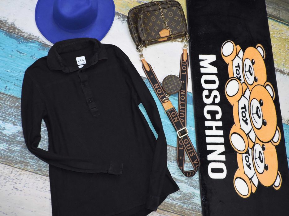 Zara Męska polówka slim fit  M