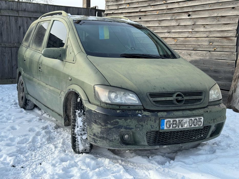 Opel Zafira 2.2 2004р. турбодизель МКПП авто вогонь