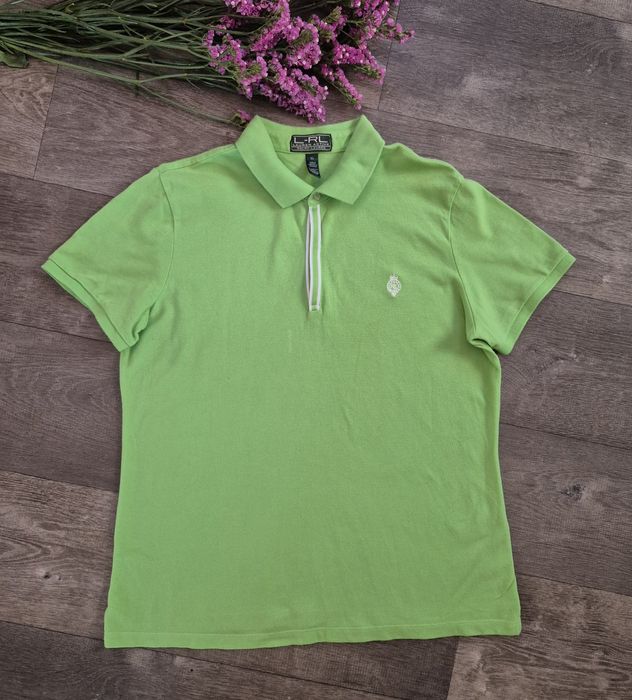 Салатове поло ralph lauren розмір xl