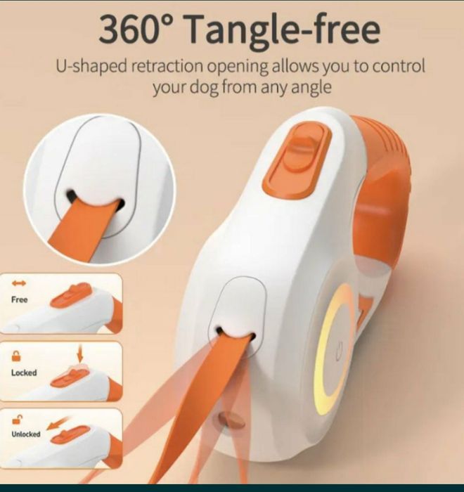 Поводок-рулетка для собак