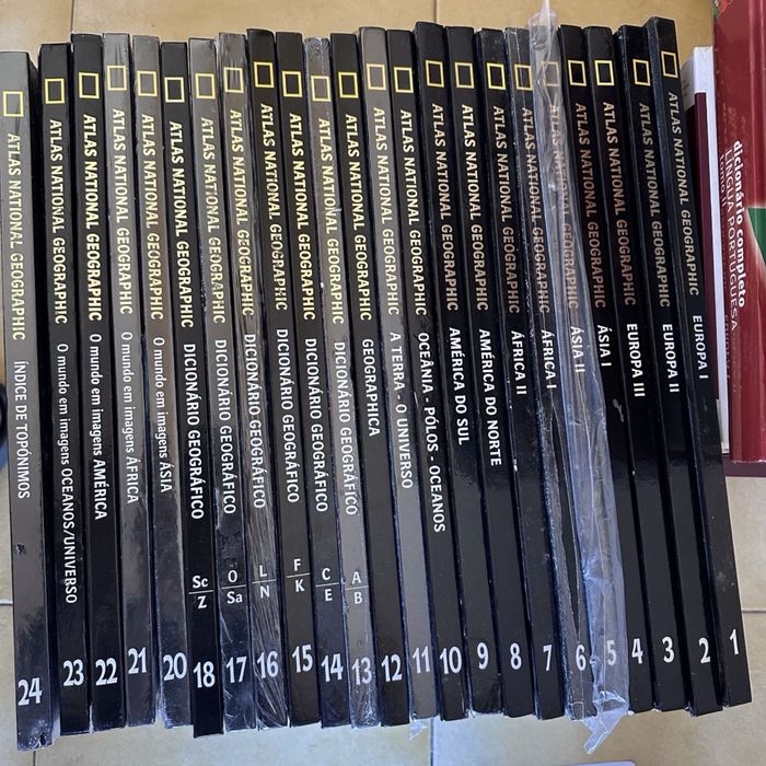 Vendo coleção Atlas National Geographic