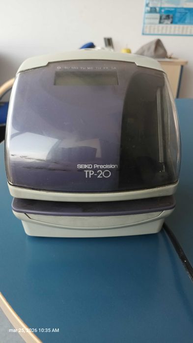 rejestrator czasu pracy seiko TP-20