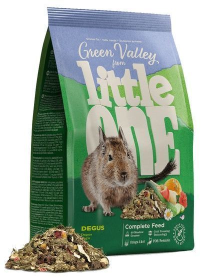 Zdrowa karma z prebiotykiem dla koszatniczki - Little One 750g