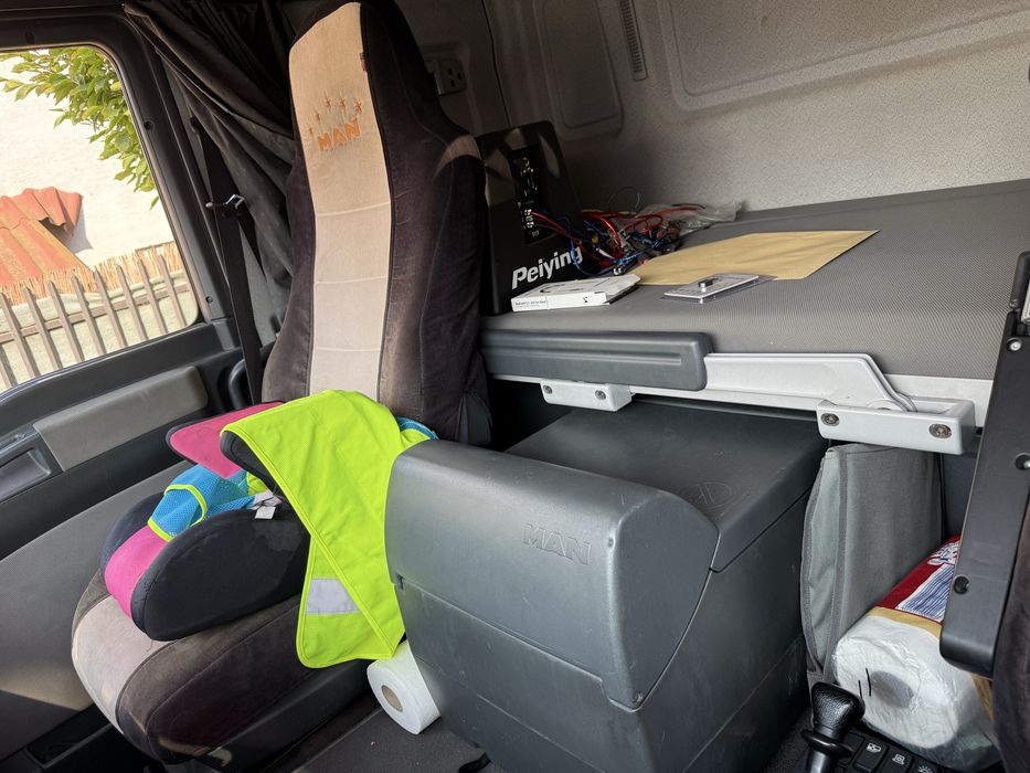 MAN TGM 15.280 firanka winda zamiana na busa z winda