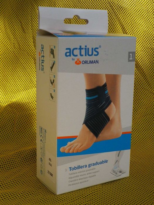 Ligadura elástica para tornozelo-Tornozeleira-Pé elástico ajustável