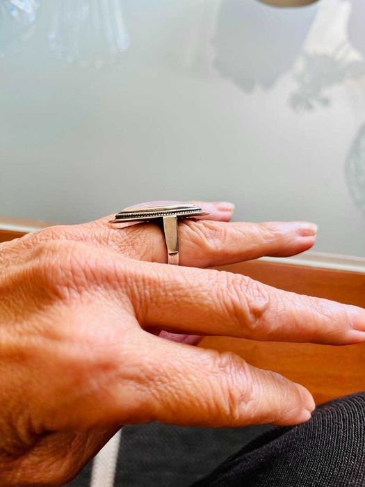 Anel em Prata e Quartzo