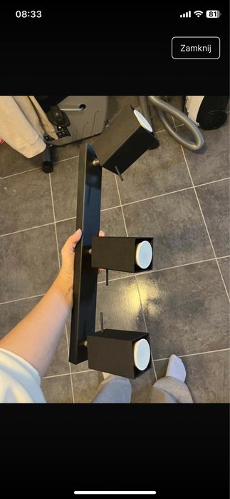 Sprzedam kinkiet 3 punktowy