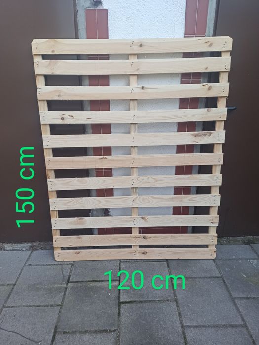 Drabinki panele drewniane 120x150 na płot, pergole, ogrodzenie