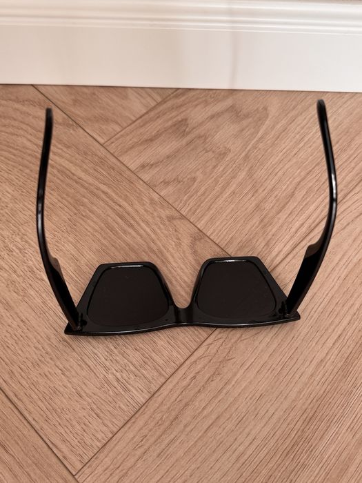Okulary sloneczne czarne kocie modne eleganckie damskie