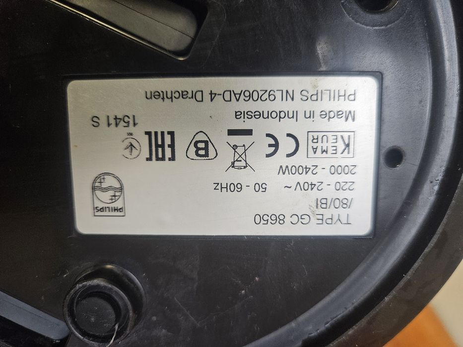 Generator pary Philips PerfectCare Aqua  Siilence uszkodzone