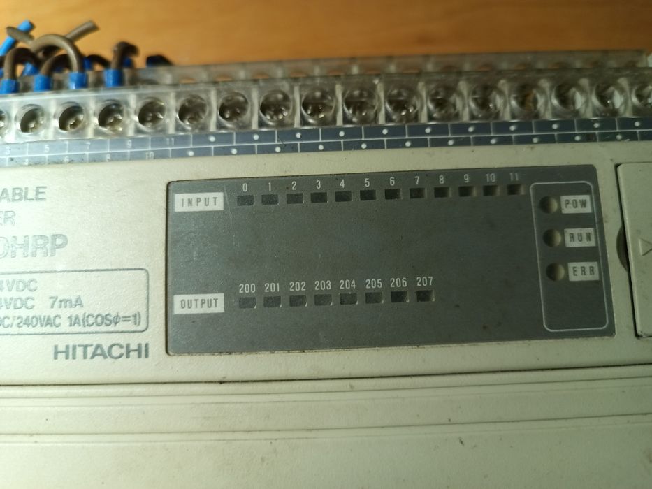 sterownik PLC Hitachi EC2-D20HRP programowalny