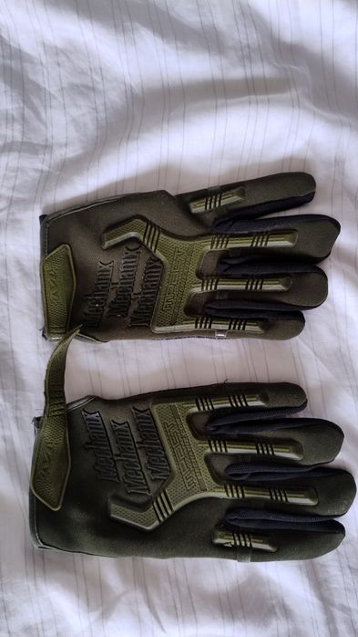 L-XL MECHANIX NOWE. Rękawice oliv bojowe.