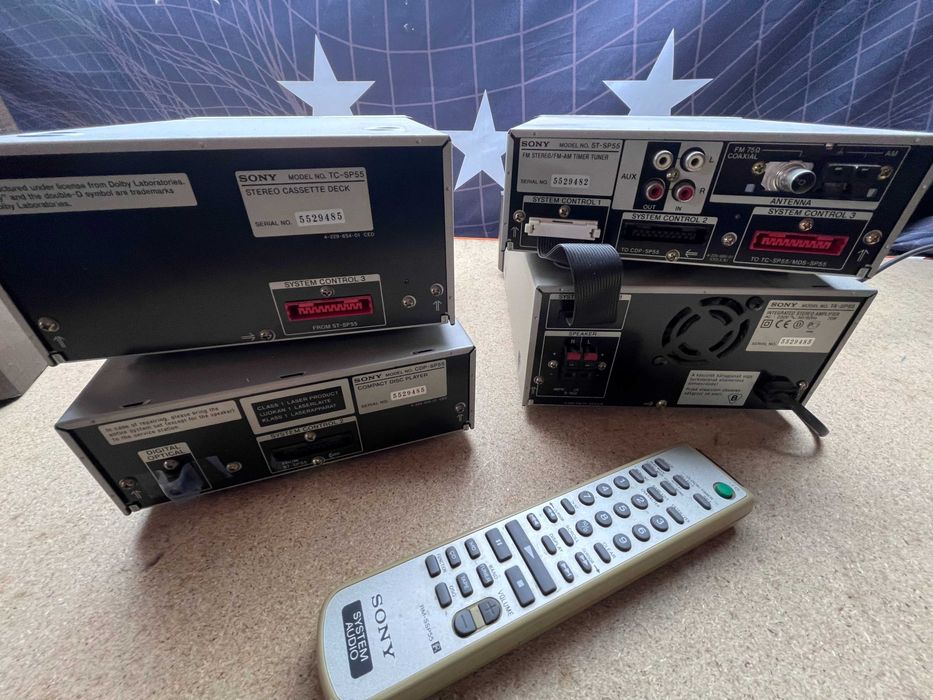 Aparelhagem Vintage SONY - anos 90 - all kit