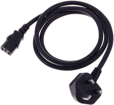 2 x Przewód zasilający angielski   C7 (2-PIN) 1,8 m  i 3-pinowy C13