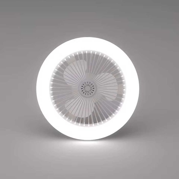 Wentylator sufitowy z pilotem - LED, Klasa A, E27