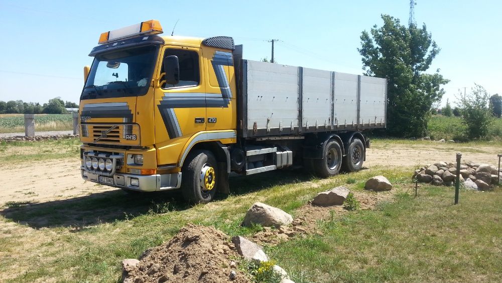 VOLVO FH16 470KM 6x2 ,wywrotka ,paka 690x140 ,otwierany