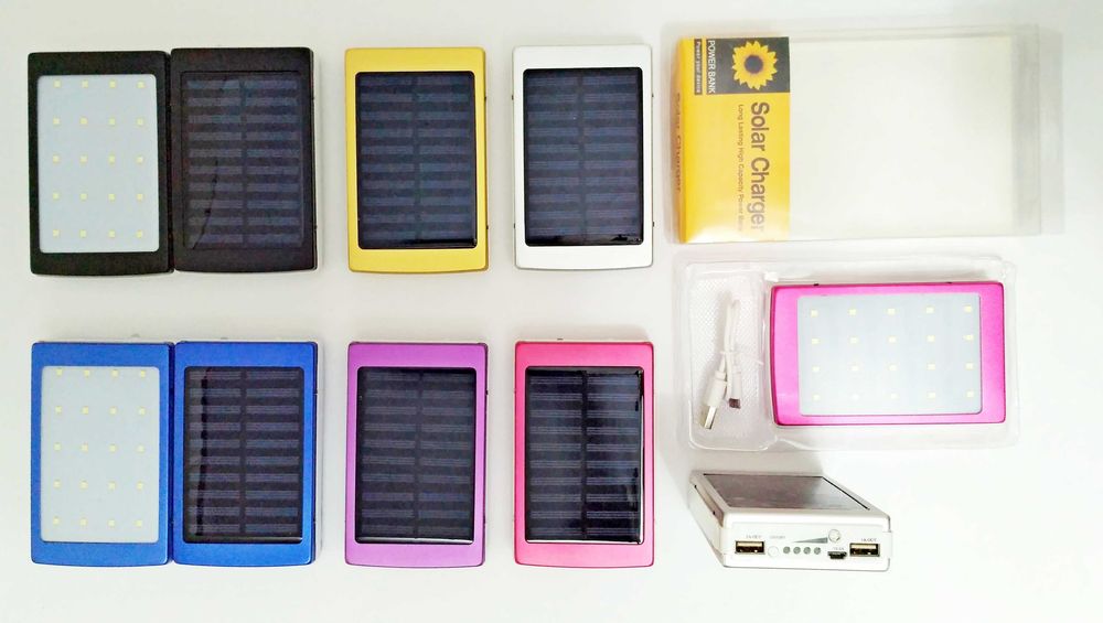 Солнечный внешний PowerBank павербанк/павер банк/повербанк 90 000 mah