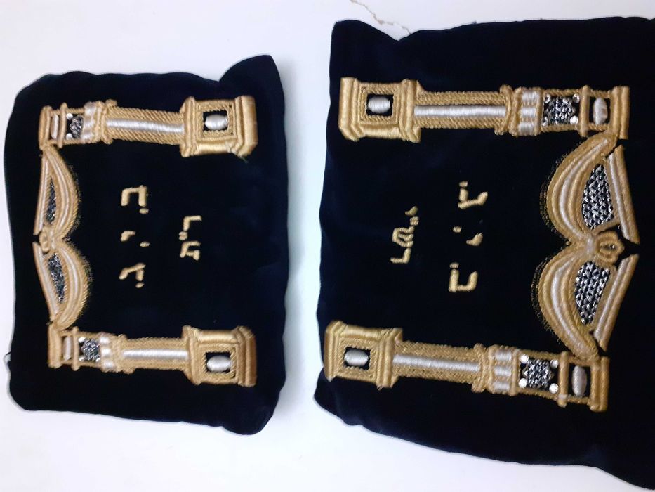 Амулет Тфилин (набор  2 шт. Тфилин Раші, Тфилин Рабейну Тама.) С. СТАМ