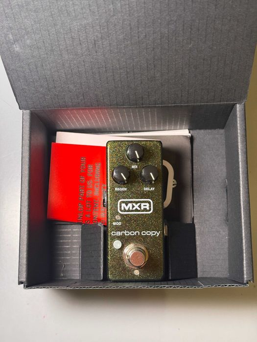MXR Carbon Copy Mini M299 – analog delay, komplet, świetny stan