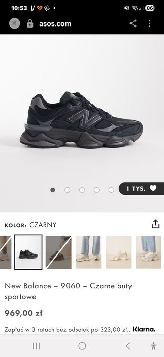 Adidasy New Balance 38.5