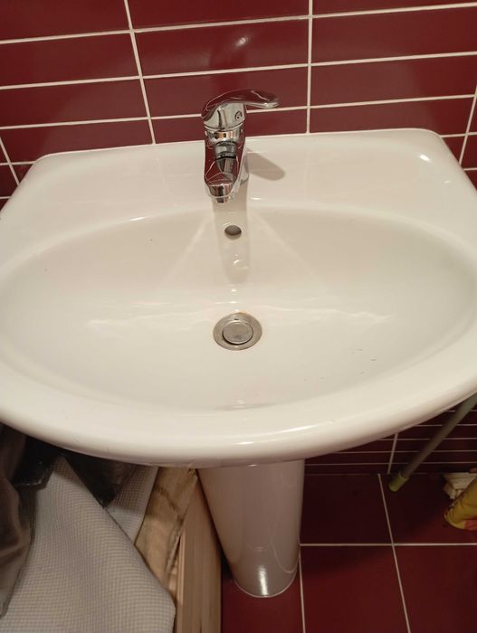 Lavatório pia WC para desocupar