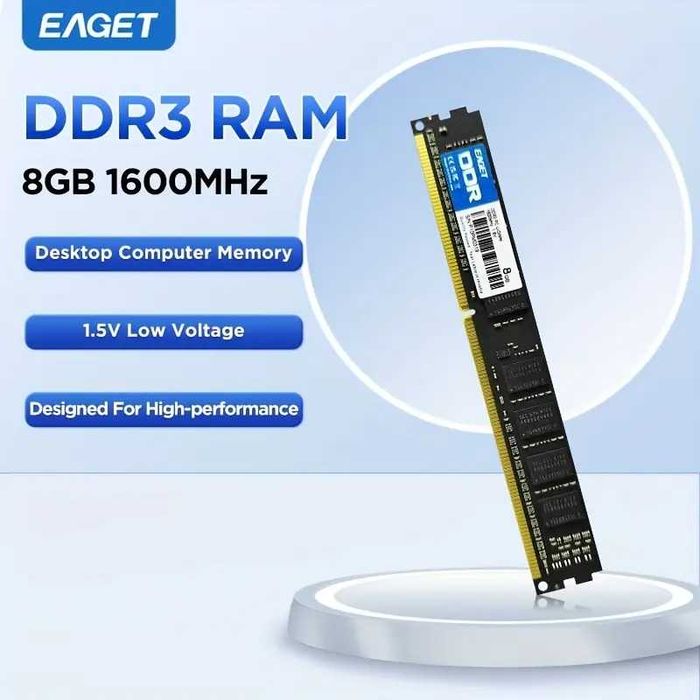 Pamięć Eaget 8GB DDR3 1600MHz PC3-12800 Low Profil !