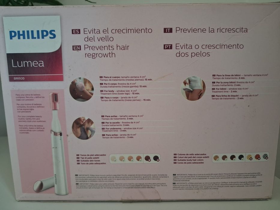 Depiladora Philips Lumea - Luz Pulsada / LASER
