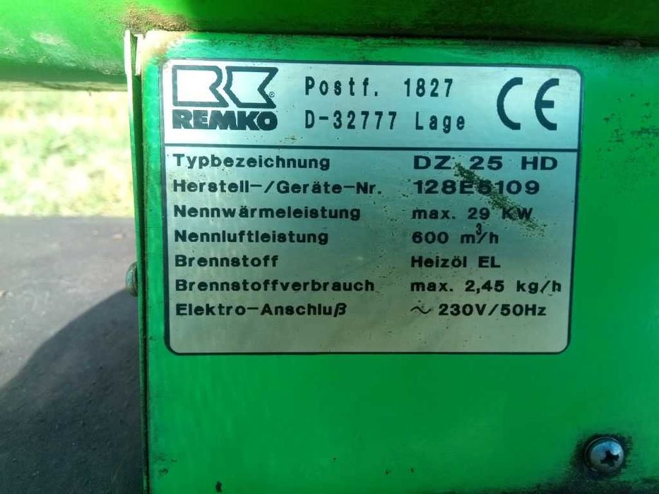 Nagrzewnica olejowa Remko