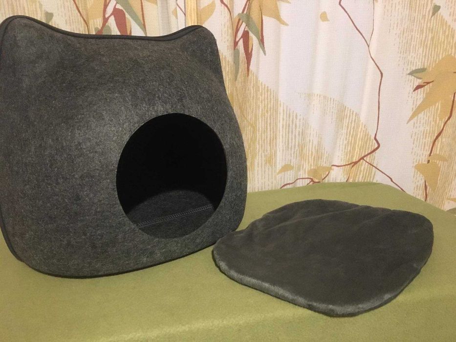 Будиночок для котика з посиленого войлоку