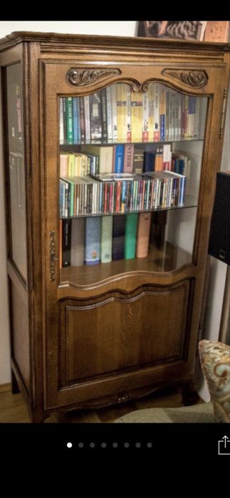 Stary biblioteczka/kredens Ludwik piekny