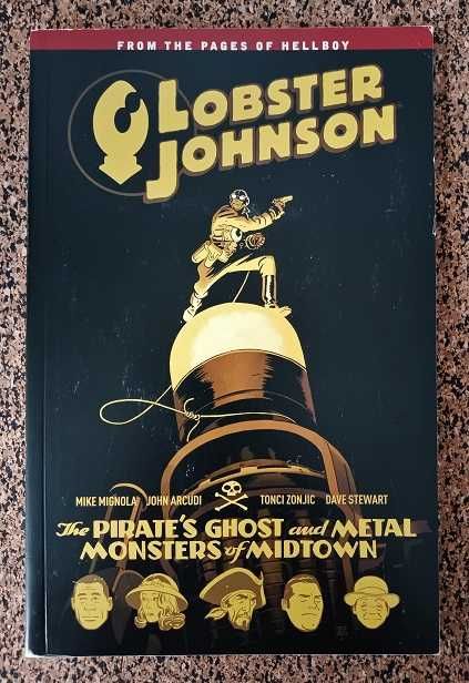 BD - Lobster Johnson: The Pirate's Ghost and Metal Monsters of Midtown