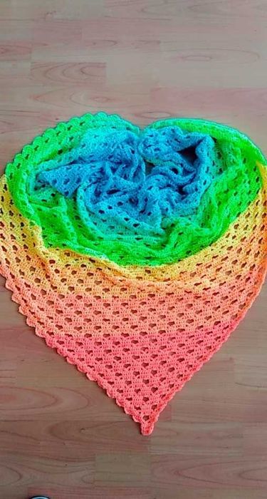 Chusta/szal handmade jedyna taka