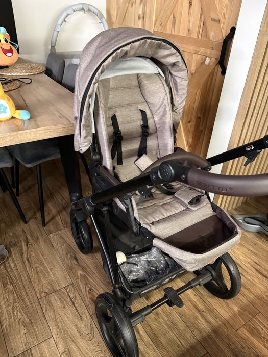 Sprzedam brązowy wozek Bebetto Flavio 2w1