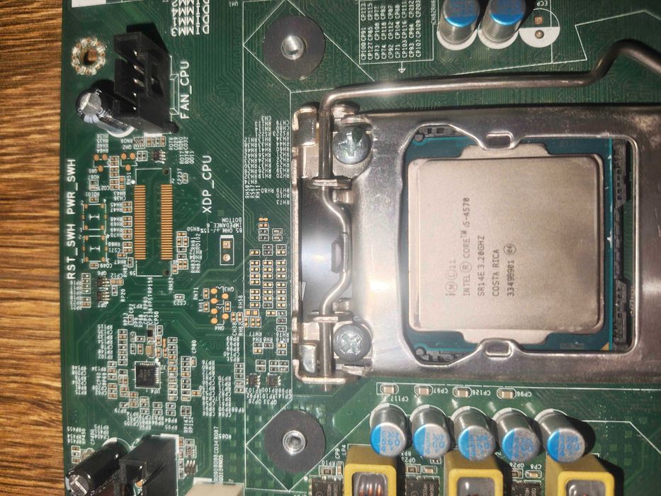 Procesor Intel Core i5-4570 + Płyta Główna Dell Optiplex 9020 MT 0PC5F7 LGA1150 DDR3 +RAM Micron 4GB DDR3L UDIMM X2 + Zasilacz