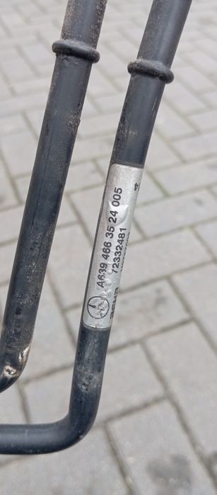 Chłodnica wspomagania Mercedes Vito 639